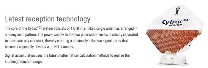 Oyster Cytrac satellite system pic 2